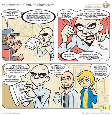 Coffee Break #13: “Pout of Character”