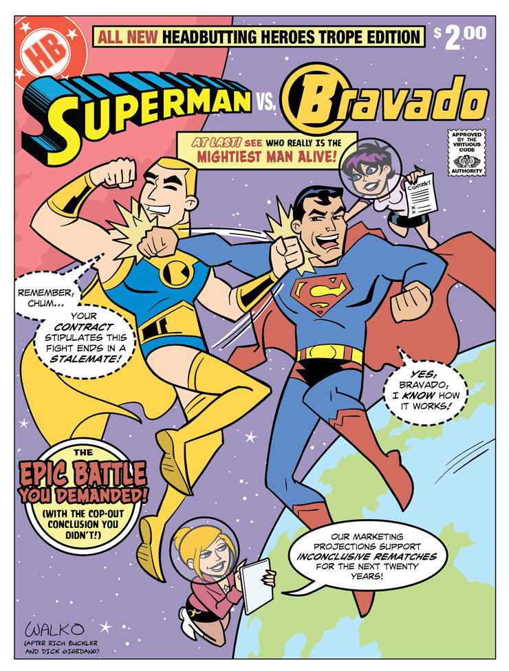 Hero Business Special: Bravado vs Superman