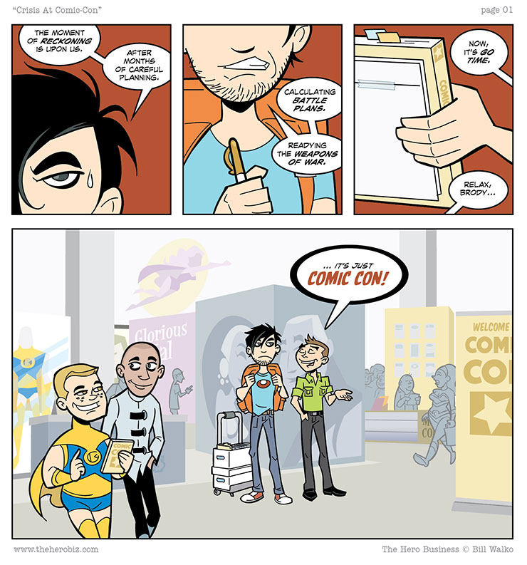 “Crisis at Comic Con” p01